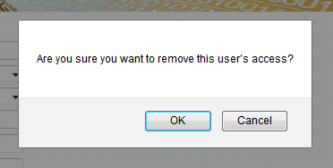 Remove user access